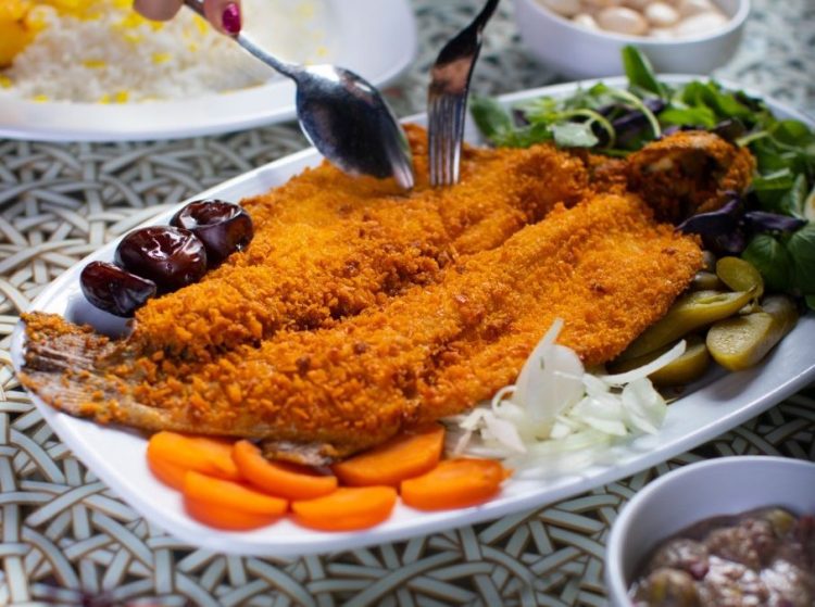 ماهی سرخ شده